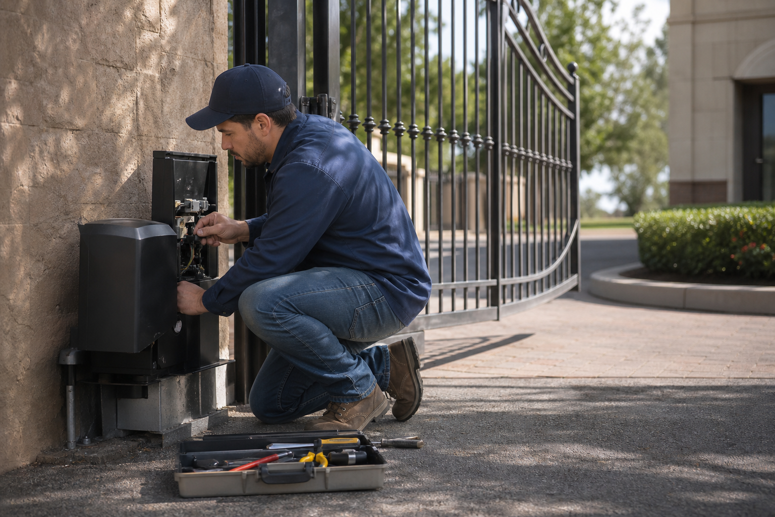 Entry Gate Maintenance